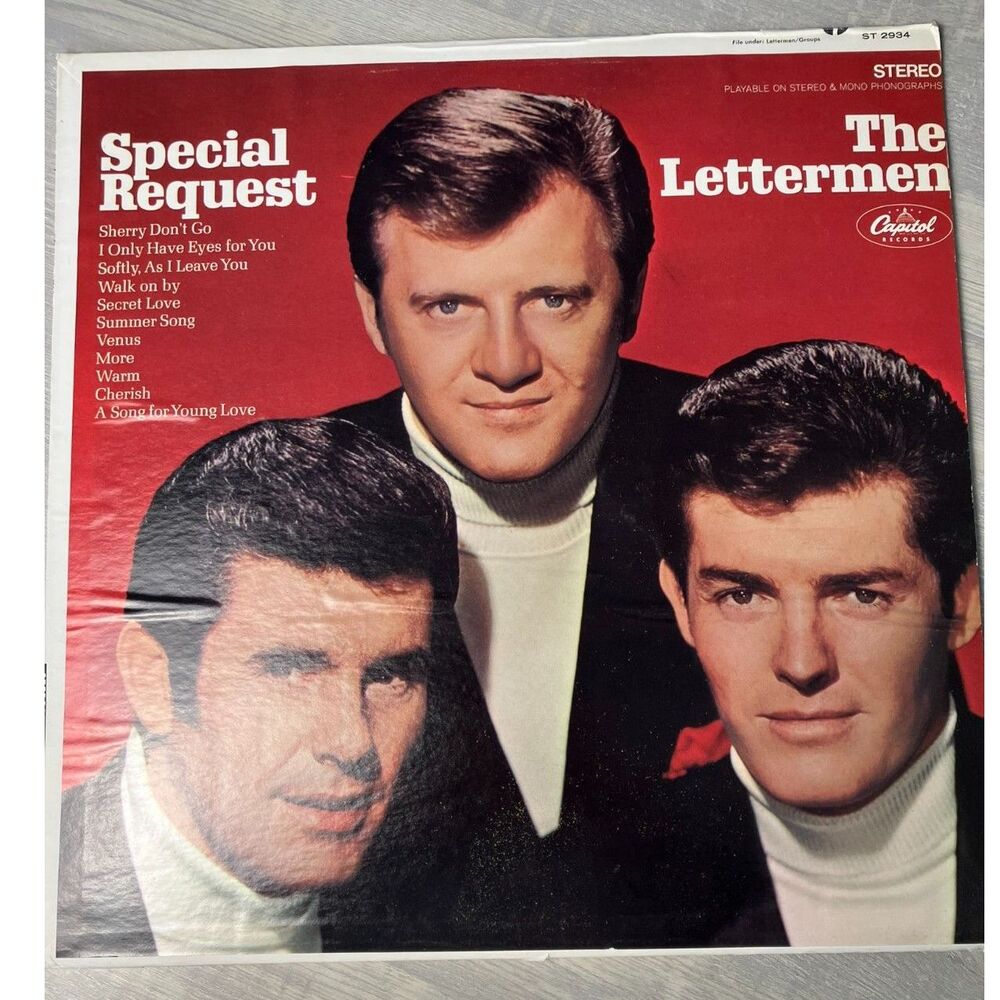The Lettermen "Special Request" vinyl